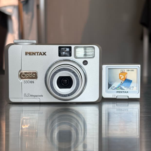 레어템/셀카가능)펜탁스 옵티오 330gs 빈티지디카