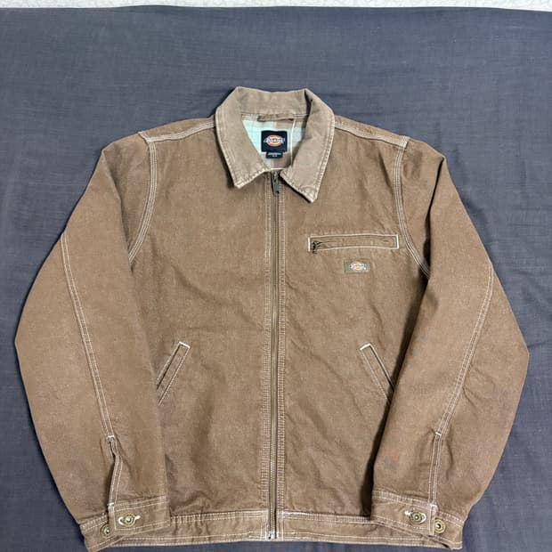 디키즈 플란넬 라이닝 데님자켓 XL