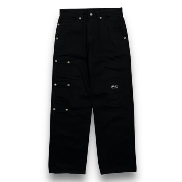 THUG CLUB studded rock chic dark pants