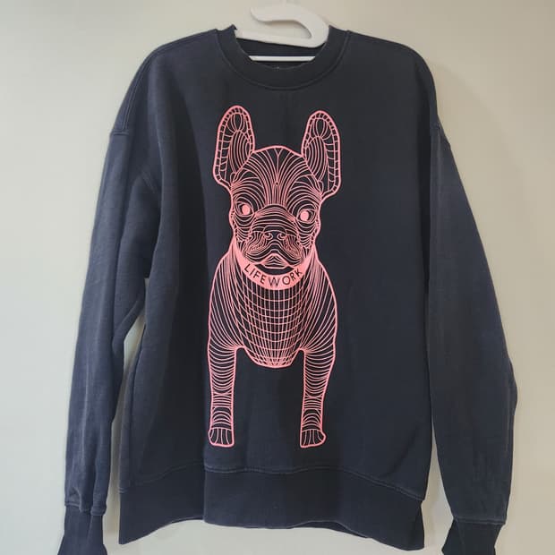 라이프워크 라독 로고 프린팅 맨투맨 S(XL)