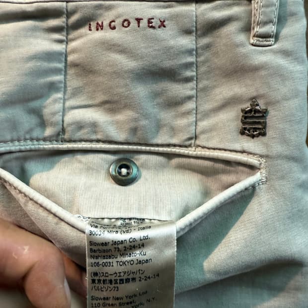 인코텍스 여름용 치노팬츠 32