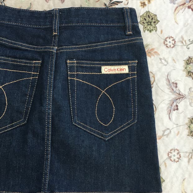 00‘s Calvin klein denim skirt (Y2K)