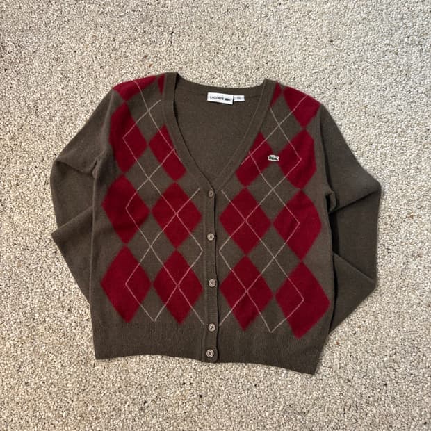 라코스테 가디건