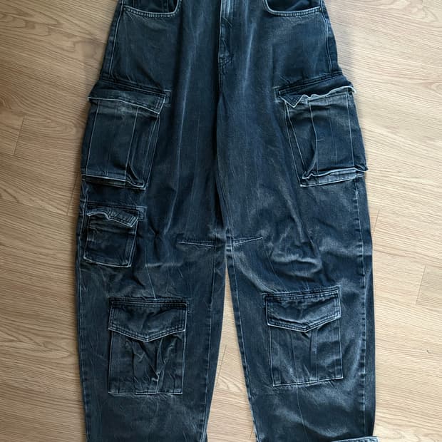 자라 유틸리티 카고데님 30