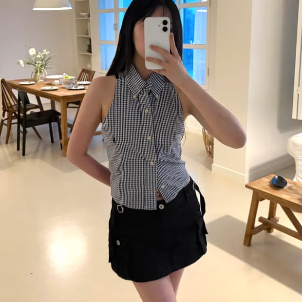 Polo Custom Halter Shirt