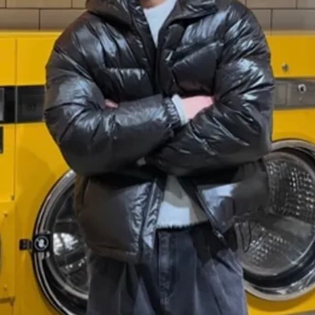 키뮤어 RDS 후디드 다운 점퍼 블랙 L