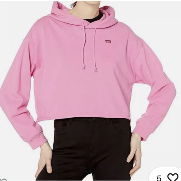 리바이스 Cinched Hoodie 핑크후드(새상품)