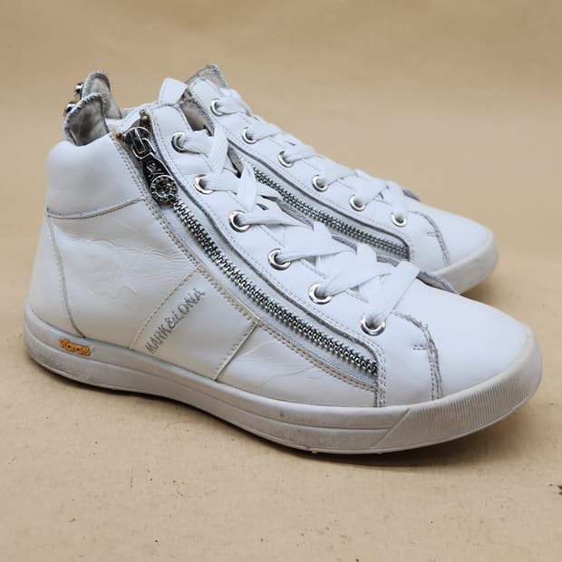 마크앤로나 레더 여성지퍼골프화230