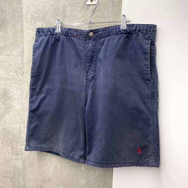 [36] 90-00s 폴로 랄프로렌 페이디드 코튼 쇼츠