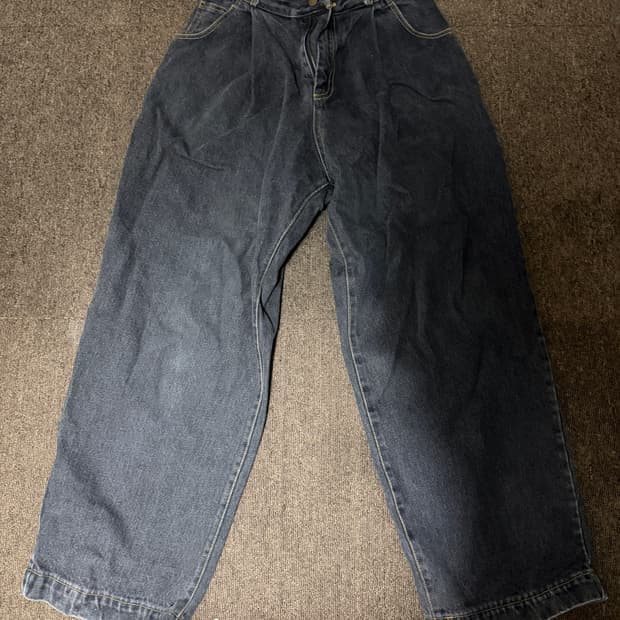 Minas denim wide pants 