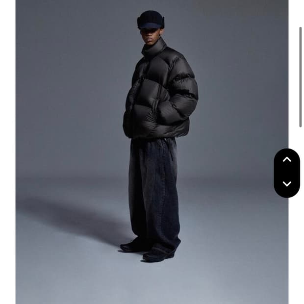 모이프 24fw 와이드데님 흑청