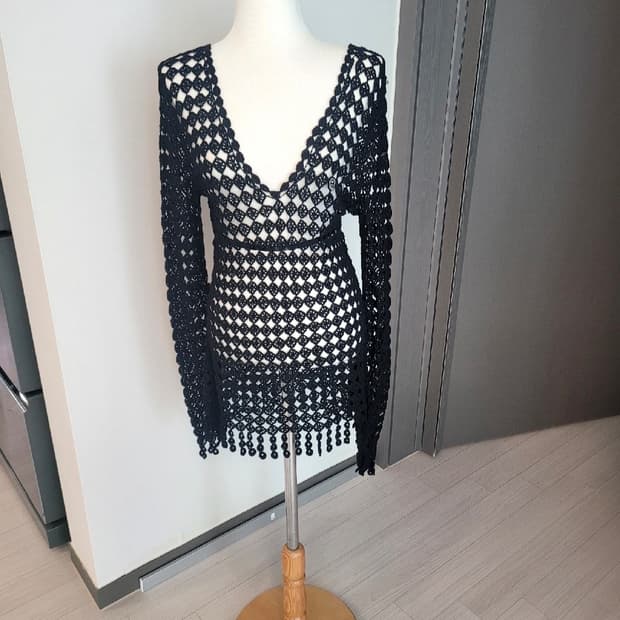 히스테릭글래머 Hysteric Glamour 펀칭니트