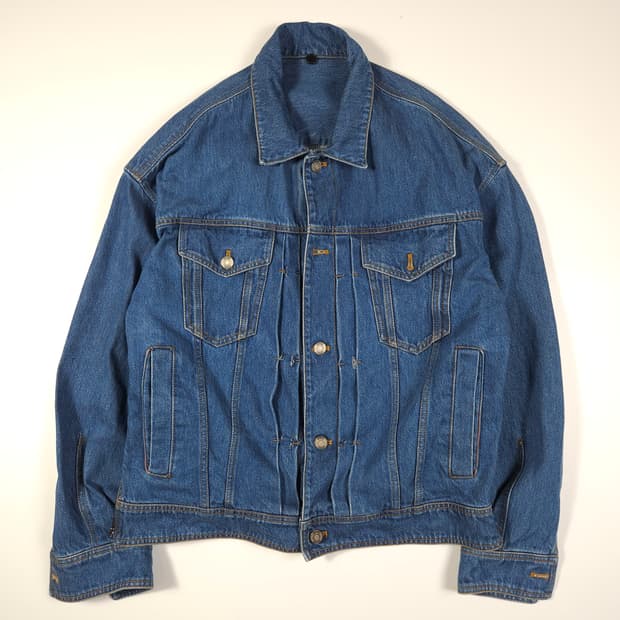 준지 데님 자켓 