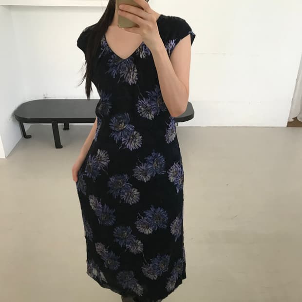 vintage pattern one-piece