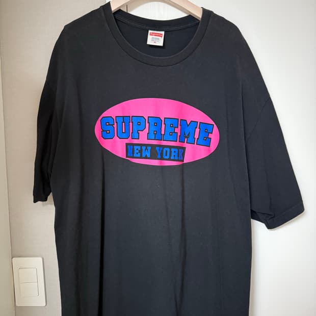 슈프림 Supreme 뉴욕 티셔츠 블랙 23ss