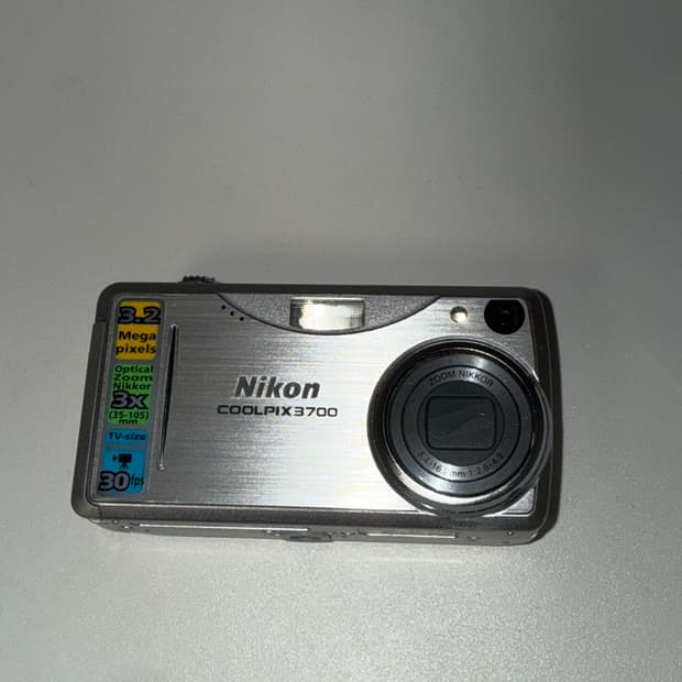 디카 디지털카메라 빈티지디카 니콘 쿨픽스 3700 Nikoncoolpix