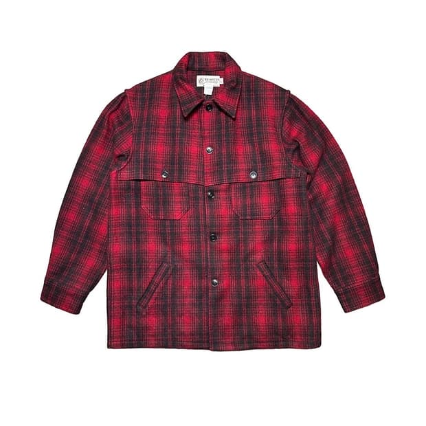 80-90s 헤비 울 버팔로 매키노 헌팅 자켓 made in usa