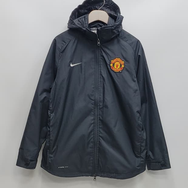 나이키 맨체스터 유나이티드 스톰핏 바람막이 자켓 / L (75) 블랙
