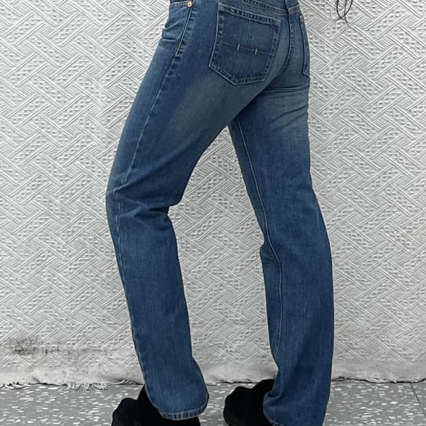 폴로 랄프로렌 올드스쿨 빈티지 워싱 데님팬츠 29인치 C09636