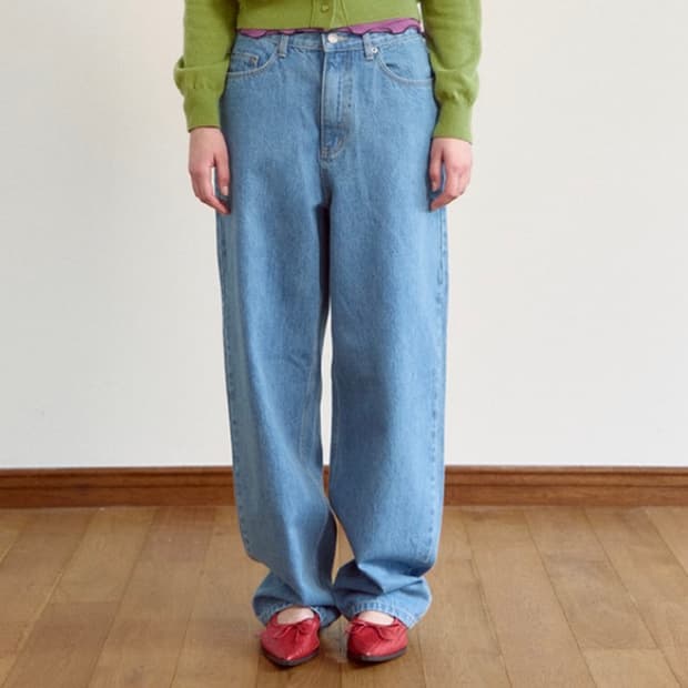 Old fashioned Denim Pants (Blue)