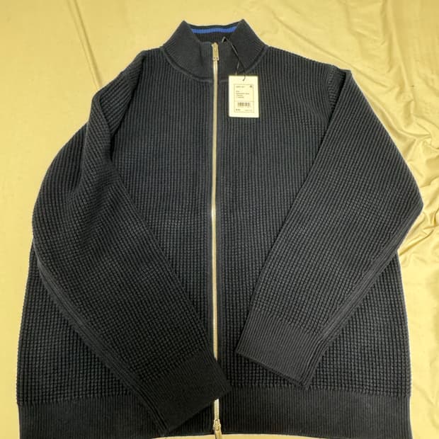 띠어리 풀집니트 네이비 L1284705