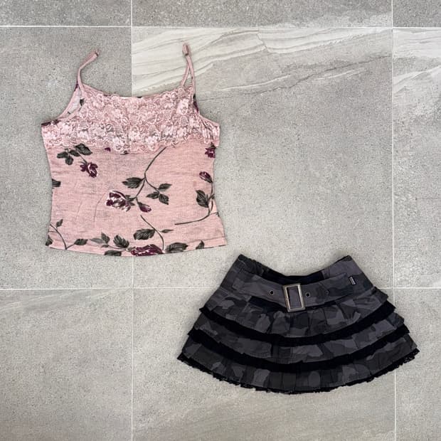 Indi pink rose lace sleeveless
