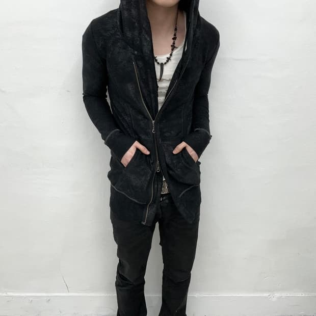 Tornado mart crack asymetry hood jacket