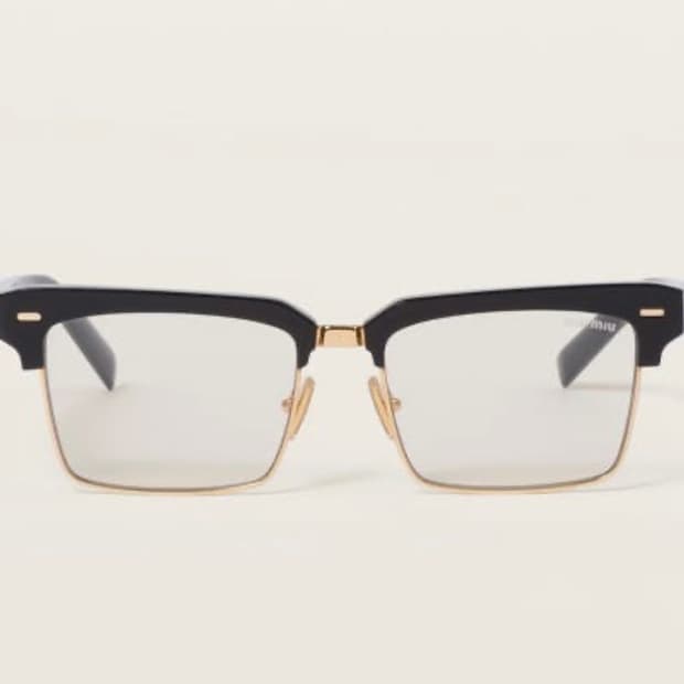 miumiu 런웨이 안경 