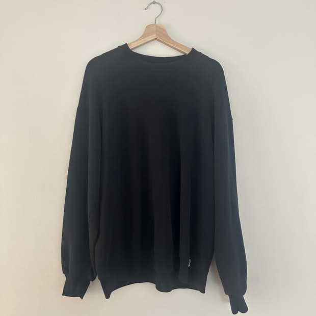 빈티지 러셀 스웻셔츠 블랙 XL