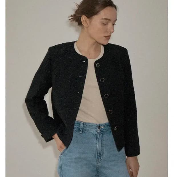 시엔느 마틸다 트위드 자켓 1사이즈