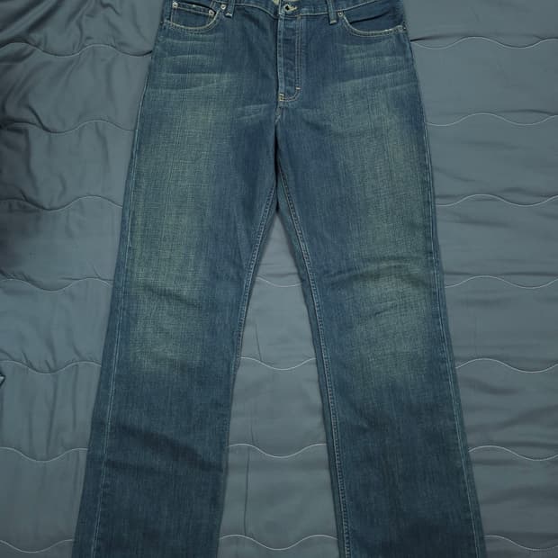 바나나리퍼블릭 와이드 데님 34 