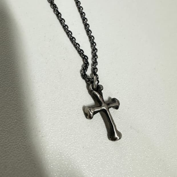 인세인개러지 조실버 bone cross 목걸이