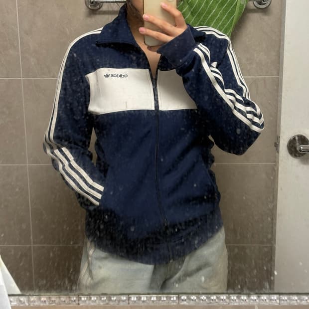 아디다스 네이비 화이트 져지 95