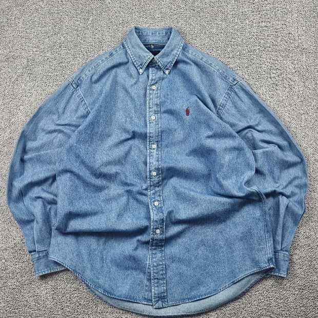 폴로랄프로렌 레드포니 데님 베이직 셔츠 ( M ) / 10569