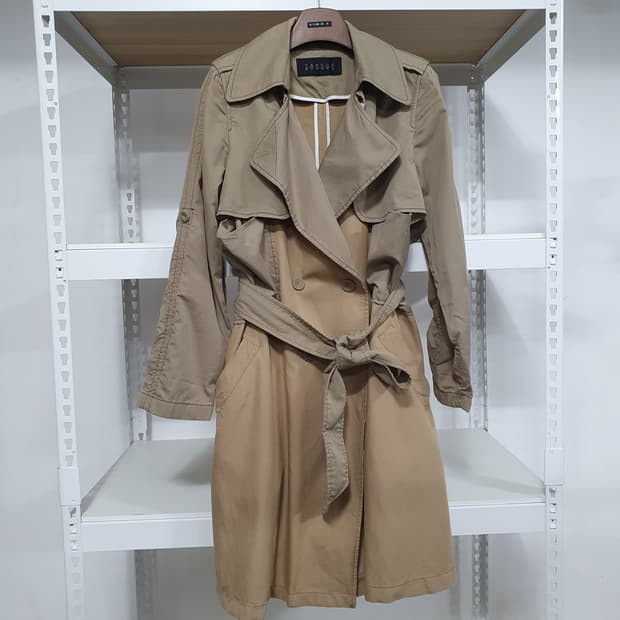 (~66반) 탱커스 톤온톤 트렌치 코트