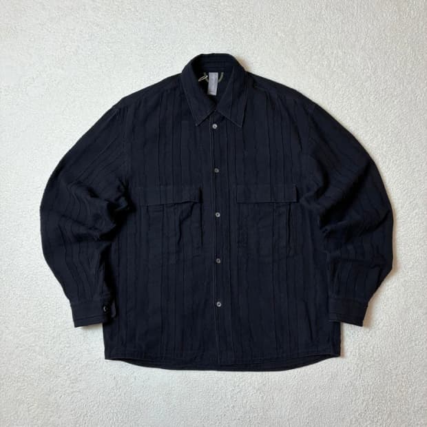 언어펙티드 22ss 코튼 빈티지드 셔츠 PN6366   