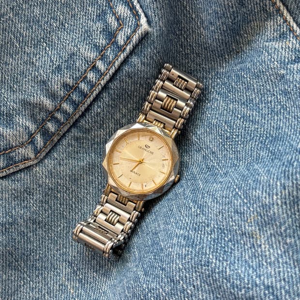 vintage granche metal watch