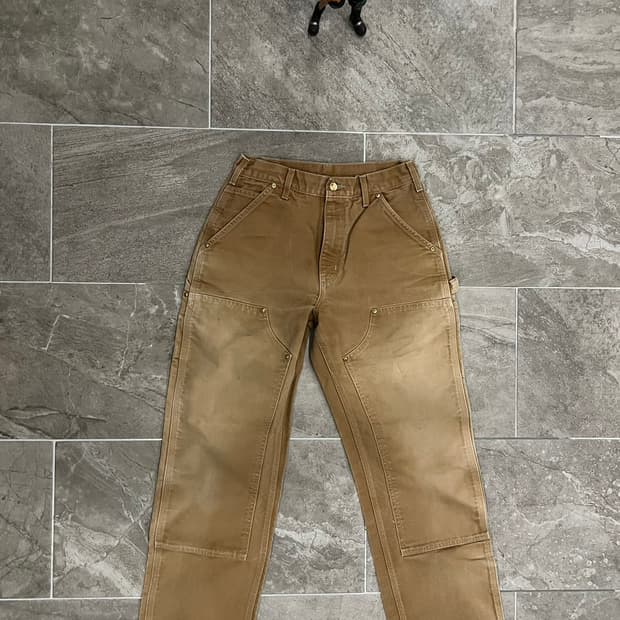 (30X32)칼하트 더블니 워크팬츠 B01BRN 칼하트브라운 새상품