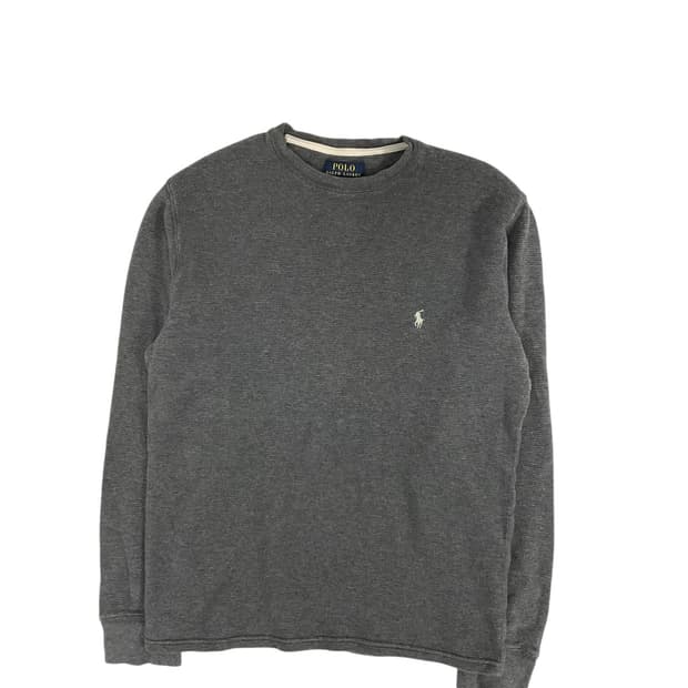 폴로 와플 롱 슬리브리스 (m)