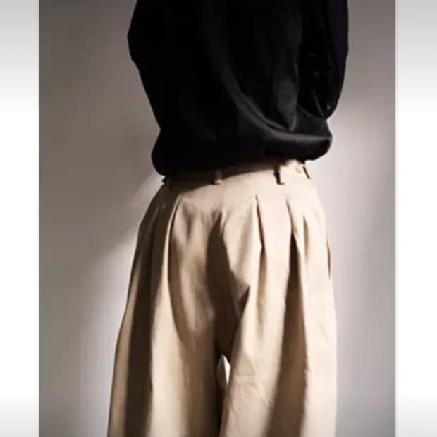 goi vigor pants 베이지