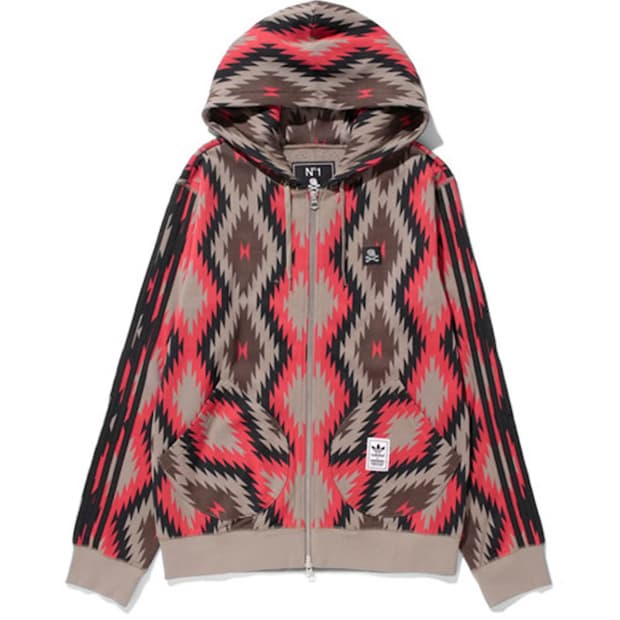 네이버후드 x 아디다스 후드 집업