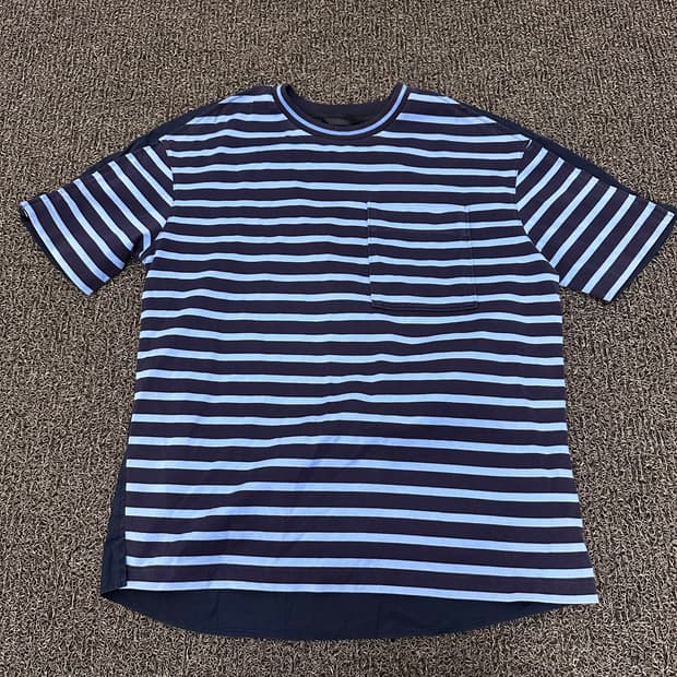 TIME 타임 한섬 스트라이프 반팔티셔츠 100(L)