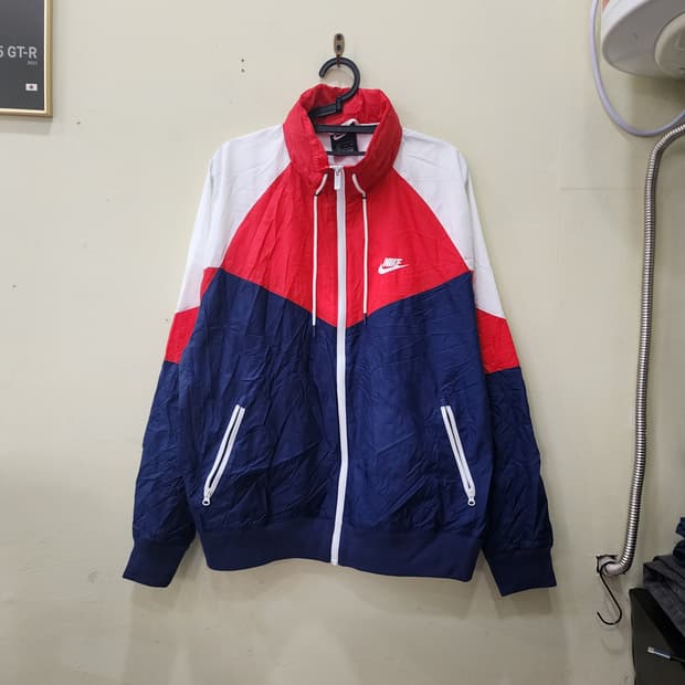 [ XL ] 나이키 컬러블록 윈드브레이커