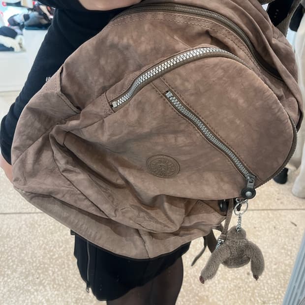 Kipling Cocoa Dust Backpack