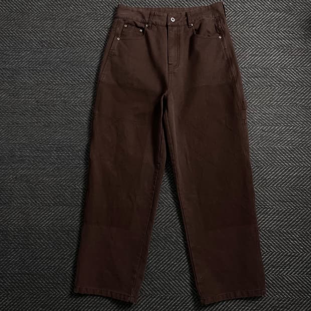 파르티멘토 브라운 와이드 카펜터 팬츠o 4096