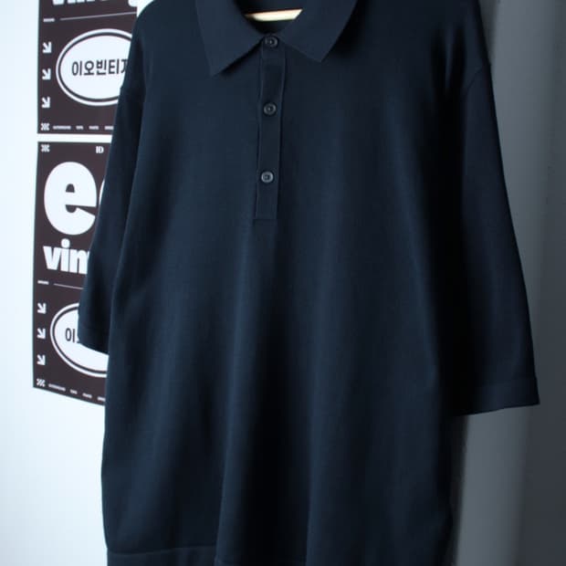 (XL-2XL) 유니클로 반팔 카라 티셔츠 빅사이즈 U라인-H32230