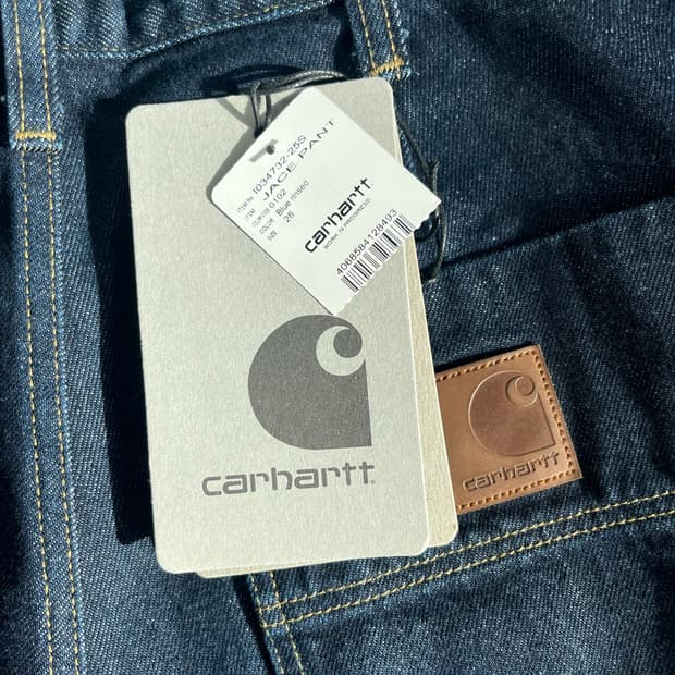 칼하트wip 데님 청바지