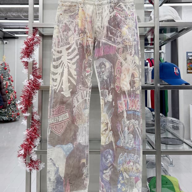 리바이스 501 커스텀 데님 팬츠