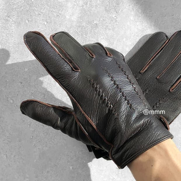 [Premium] 남자 사슴가죽 장갑