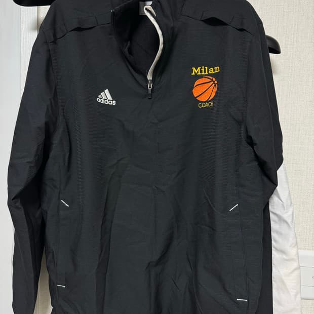 아디다스 트레이닝 반집업